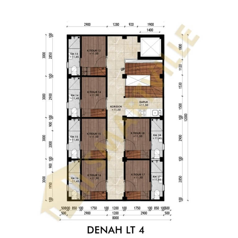 DENAH LT4 watermark